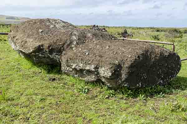 47 - Chile - isla de Rapa Nui o Pascua - sendero Te Ara O Te Moai